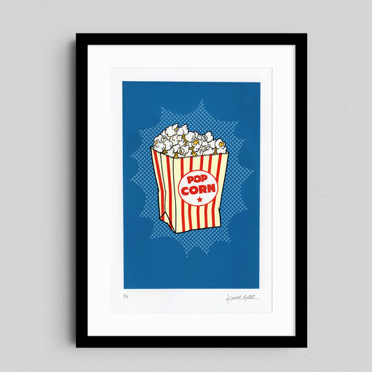 Snack Supreme: Pop Corn Serigraph