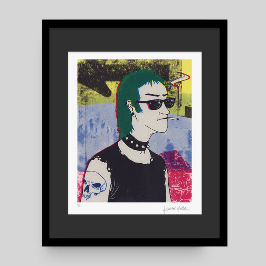 "DIY" Serigraph - Deluxe Hand‑Embellished Edition