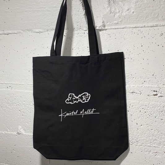 Popcorn Tote Bag – Hand-Printed Cotton Bag