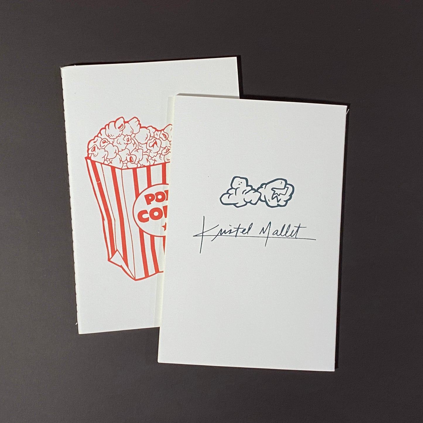 Popcorn Journal – Hand Printed