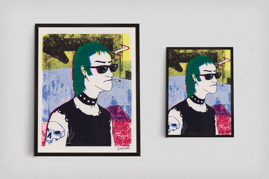 "DIY" - Art Print in Multiple Sizes