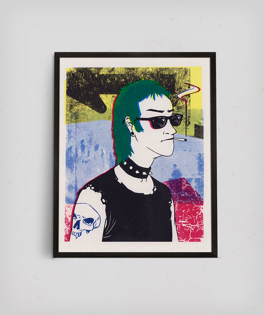 "DIY" - Art Print in Multiple Sizes