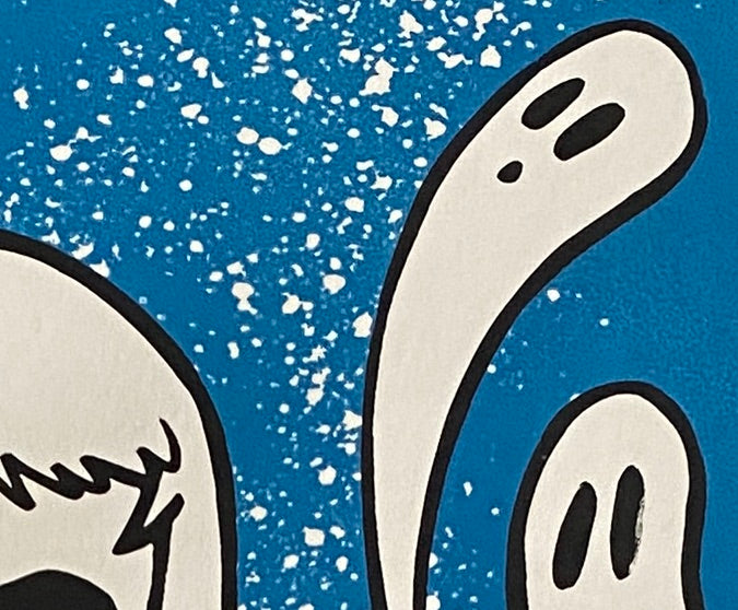 Ghost Themed Deluxe Mystery Box & One-of-a-kind Ghost Serigraph