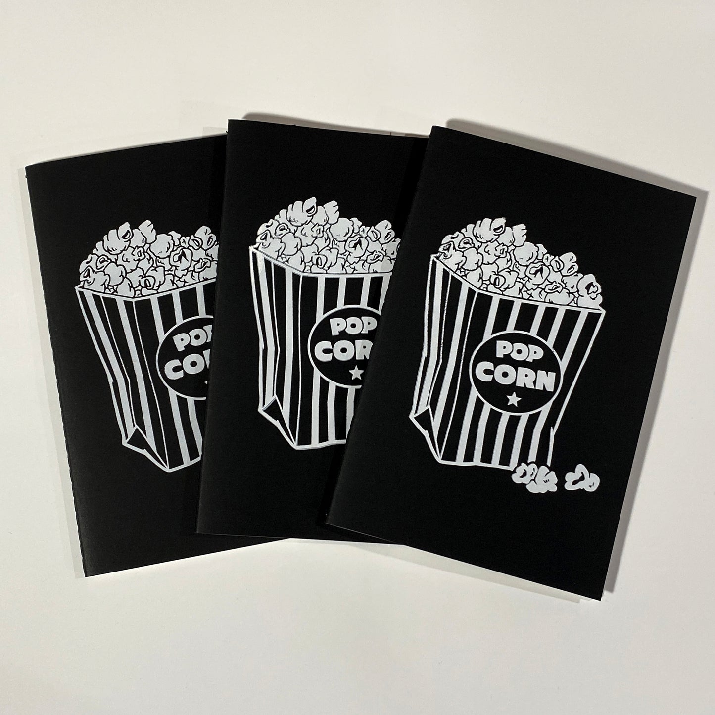 Popcorn Journal – Hand Printed